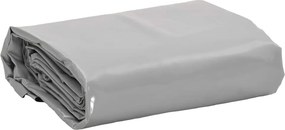 vidaXL Μουσαμάς Γκρι 5 x 8 μ. 650 γρ./μ²