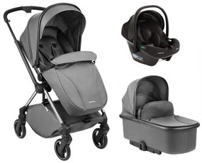 KIKKA BOO ΠΟΛΥΚΑΡΟΤΣΙ 3 ΣΕ 1 ΜΕ ΚΑΛΑΘΟΥΝΑ ΚΑΙ ΚΑΘΙΣΜΑ ΑΥΤΟΚΙΝΗΤΟΥ LANAH GREY 31001020149-3