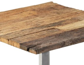 244587 vidaXL Τραπεζάκι Σαλονιού 55x55x40 εκ. Μασίφ Ανακυκλωμένο Ξύλο