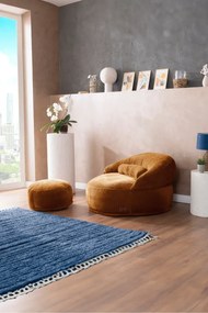 Stewehome Πουφ κάθισμα χωρίς πόδια μοντέρνου στιλ 110x110x110 cm