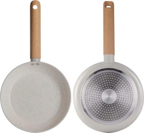 Τηγάνι Κεραμικό Αντικολλητικό 20cm CERAMIC Lamart LT1314 Λευκό