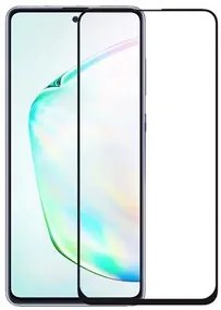 POWERTECH Tempered Glass 5D, full glue, για Samsung Note 10 Lite, μαύρο