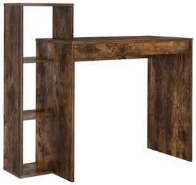 vidaXL Γραφείο Καπνιστό Δρύς 100 x 40 x 90 cm Επεξεργασμένο ξύλο
