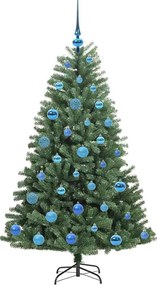 vidaXL Τεχνητό Χριστουγεννιάτικο Δέντρο με Άξονα Πράσινο 150 cm