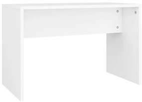 vidaXL Σκαμπό Μπουντουάρ Λευκό 70 x 35 x 45 εκ. Επεξ. Ξύλο