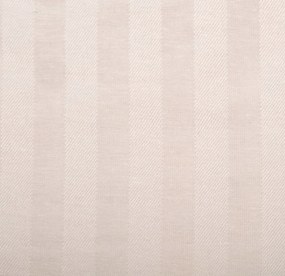 Σεντόνι Με Λάστιχο 160x200+25 Polycotton Σατέν ριγέ 850 Εκρού