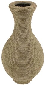Βάζο Rope 032067 25x25x48cm Natural Polywood,Σχοινί