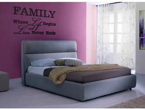ALFA SET  Ντυμένο Κρεβάτι Υπέρδιπλο 160x200 Alfa Set Night Collection Ares BEST-8035215