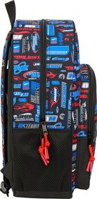 Σχολική Τσάντα Hot Wheels Πολύχρωμο 33 x 42 x 14 cm