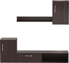 Σύνθεση σαλονιού Ranian μελαμίνης καρυδί