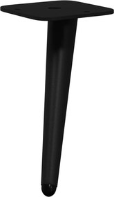 vidaXL Σταντ Πόδια 2 τεμ. Μαύρο 56 x 56 x 100 mm Σίδερο