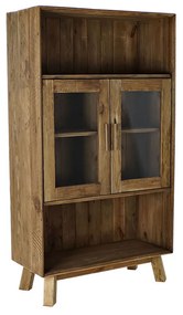 Ράφια DKD Home Decor Κρυστάλλινο Φυσικό Ανακυκλωμένο ξύλο 4 Ράφια (90 x 40 x 160 cm)