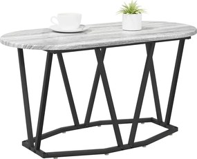 vidaXL Τραπεζάκι σαλονιού Γκρι 80 x 40 x 40.5 εκ