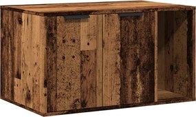 vidaXL Τουαλέτα Γάτας Περίφραξη 80x50x45 εκ. Επεξεργασμ. Ξύλο