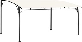 vidaXL Τεντοπέργκολα Κήπου Κρεμ 4 x 3 x 2,55 μ.