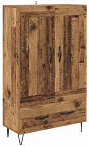 vidaXL Highboard Παλιό Ξύλο 69,5 x 31 x 115 εκ. Επεξεργασμένο ξύλο