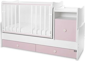 BED TREND PLUS NEW 70/160 WHITE/ORCHID PINK