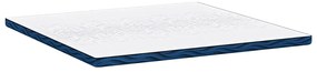 vidaXL Στρώματα Λευκό και μπλε 180 x 200 cm Αφρός μνήμης τζελ