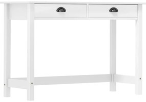 vidaXL Κονσόλα Hill 2 Συρτάρια 110x45x74 εκ από Μασίφ Ξύλο Πεύκου
