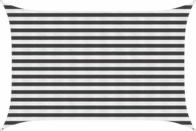 vidaXL Ικανότητα Σκίασης 2 x 3,5 m HDPE Ορθογώνιος Γκρι και Λευκό