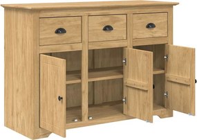 vidaXL Πλαϊνό γραφείο BODO Μέλι Καφέ 115,5 x 44 x 80 εκ