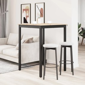 vidaXL Τραπέζι μπαρ Φυσικό 110 x 55 x 105 εκ. Στερεά ξυλεία πεύκου