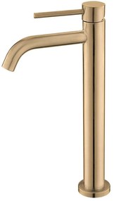 Μπαταρία Νιπτήρος Ψηλή Artemis B99002-RG Φ3,5x19,5x30,4cm Rose Gold Karag Steel,Ceramic