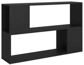 vidaXL Βιβλιοθήκη Μαύρη 100 x 24 x 63 εκ. από Επεξεργασμένο Ξύλο