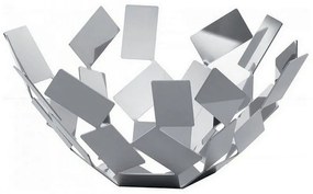 Φρουτιέρα La Stanza dello Scirocco MT02 W 27,3x27,3x13cm Μεταλλική White Alessi Metal