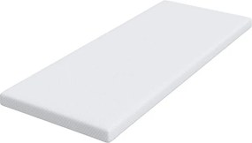 vidaXL Στρώμα μνήμης 80 x 200 cm Thick Μαλακό Ύφασμα-100% πολυέστερ