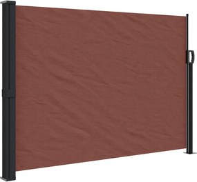 vidaXL Σκίαστρο Πλαϊνό Συρόμενο Καφέ 140 x 600 εκ.