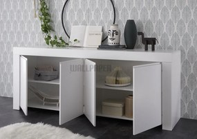 Finze Μπουφές Λευκός 184x81x42 cm