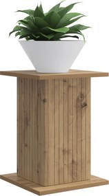 vidaXL Βάση φυτών Artisan Δρυς 30,5 x 30 x 43 εκ Επεξεργασμένο Ξύλο