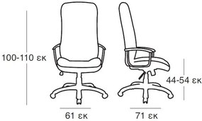 Πολυθρόνα γραφείου BS2700
