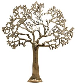 Wall Decoration Tree Fylliana Gold 55x3x60 cm