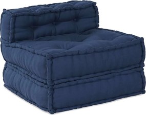 vidaXL Μονάδα Μοντέρνου Καναπέ 4 pcs Ινδικο Ύφασμα
