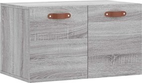 vidaXL Ντουλάπι Τοίχου Γκρι Sonoma 60x36,5x35 εκ. Επεξεργασμένο Ξύλο