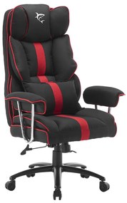 WHITE SHARK EXTRA SOFT GAMING CHAIR BLACK-RED LE MANS