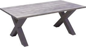 ALLEY Τραπέζι Dining Κήπου-Βεράντας ALU Grey   1τμχ