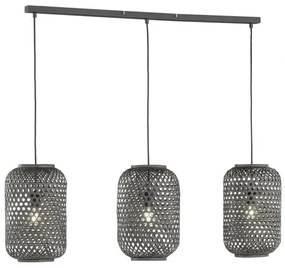 Κρεμαστό Φωτιστικό Οροφής Πλέγμα CALLA Η250 Φ110 FH Ligting-860008-Μαύρο 860008