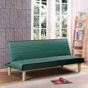Καναπές - Κρεβάτι Biz Ε9438,3 167x75x70cm/167x87x32 Green Ύφασμα