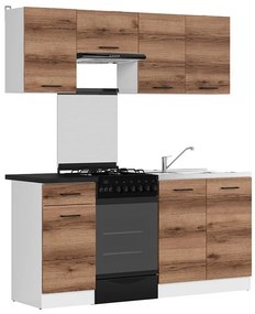 Σετ κουζίνας Econ plus 119, 170x60cm, Πάγκος, Πλαστικοποιημένη μοριοσανίδα