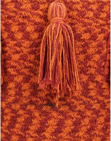 Καλάθι ArteLibre Κόκκινο Βαμβακερό 25x25x25cm Σετ 3Τμχ