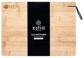 Επιφάνεια Κοπής 01-9175 33X24 Cm Bamboo Natural Estia Bamboo