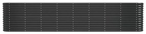 vidaXL Ζαρντινιέρα Ανθρακί 332x40x68 εκ Ατσάλι με Ηλεκτρ. Βαφή Πούδρας