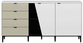Μπουφές Yelena 506MNR1324 180x45x90cm Multi Μοριοσανίδα, Μέταλλο