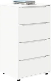 vidaXL Ντουλάπες Αποθήκευσης Λευκό 60 x 48 x 105 εκ.