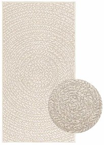 vidaXL Χαλί ZIZUR Κρεμ Όψη Γιούτας Εσωτ. & Εξωτ. Χώρου 60 x 110 εκ.