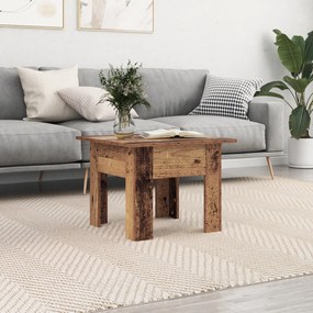 vidaXL Τραπεζάκι σαλονιού Παλαιό ξύλο 55 x 55 x 42 εκ