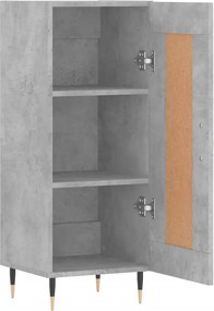 vidaXL Ντουλάπι Γκρι Σκυροδέματος 34,5x34x90 εκ. Επεξεργασμένο Ξύλο